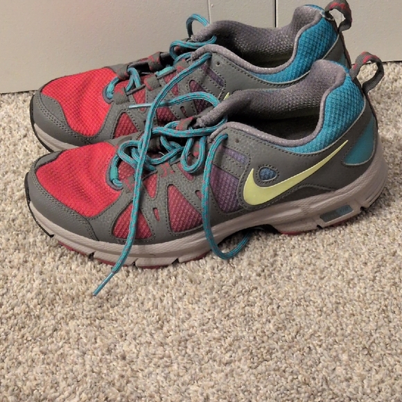 Nike Shoes - Nike Women's  Pink and Teal Trail Shoes